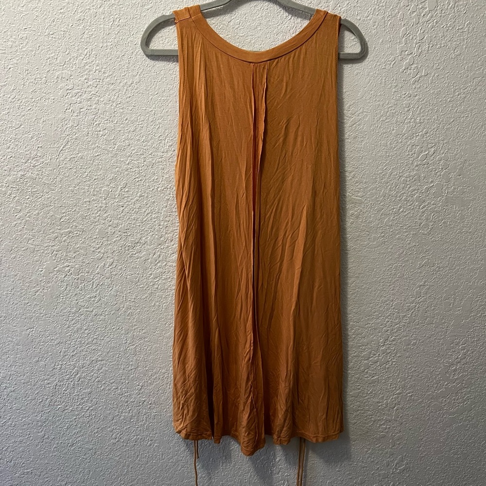 POL Super Soft Sleeveless lace up top - Picture 2 of 6